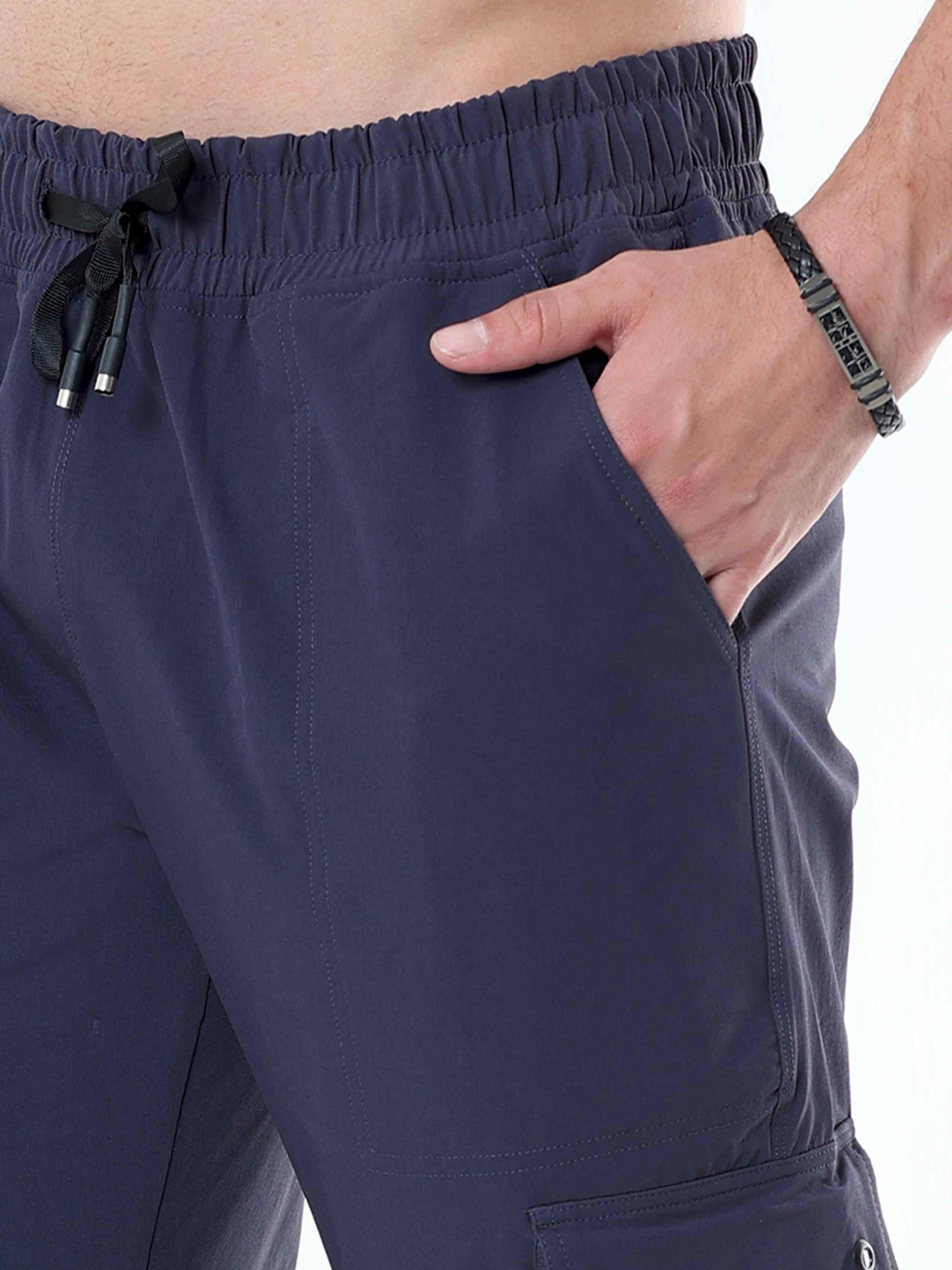 Solid Dark Gray Trouser