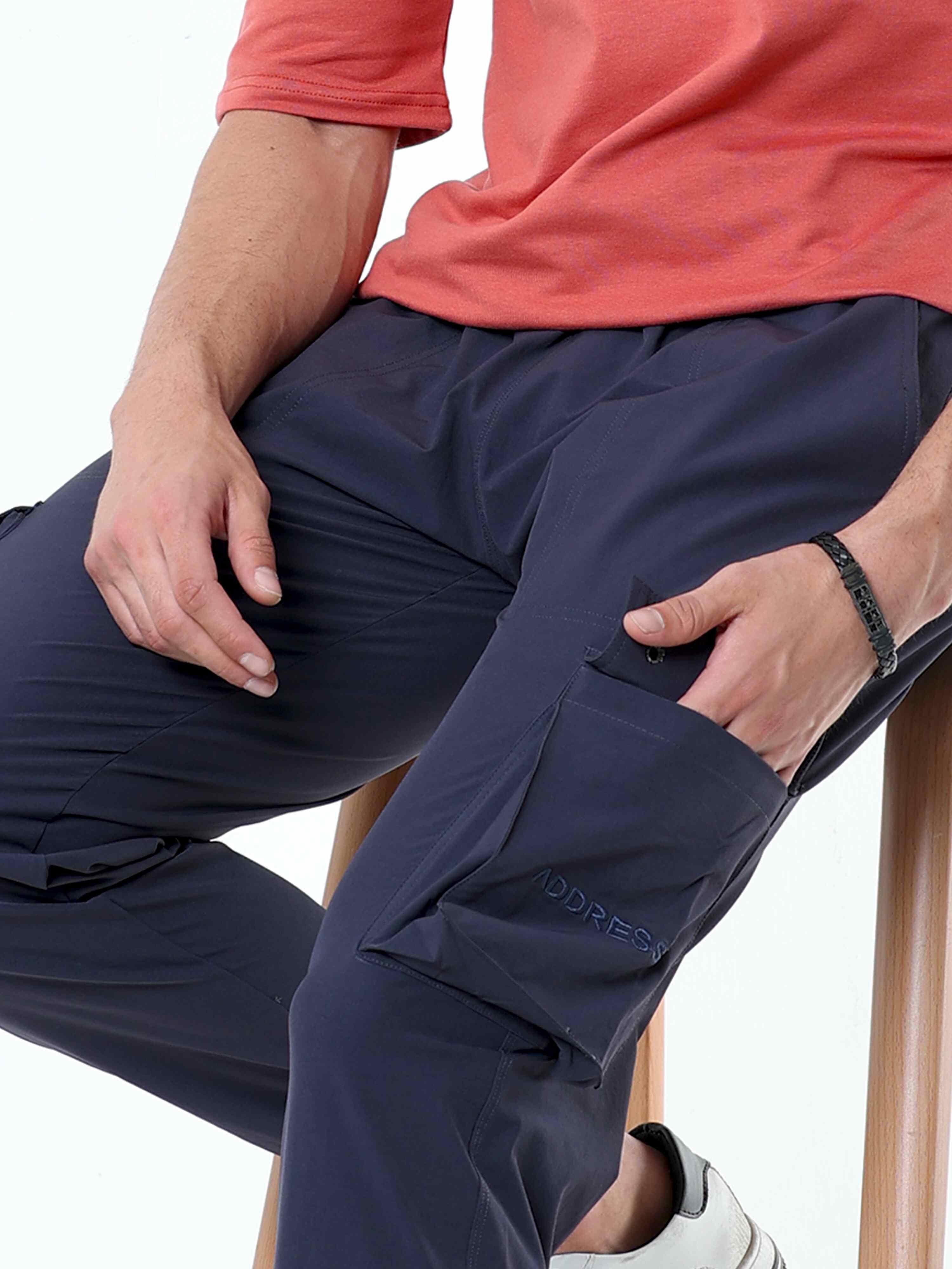 Solid Dark Gray Trouser