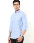Baby Blue Slim Fit Shirt