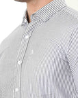 Black Stripes Slim Fit Shirt