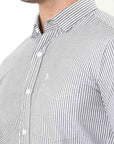 Black Stripes Slim Fit Shirt