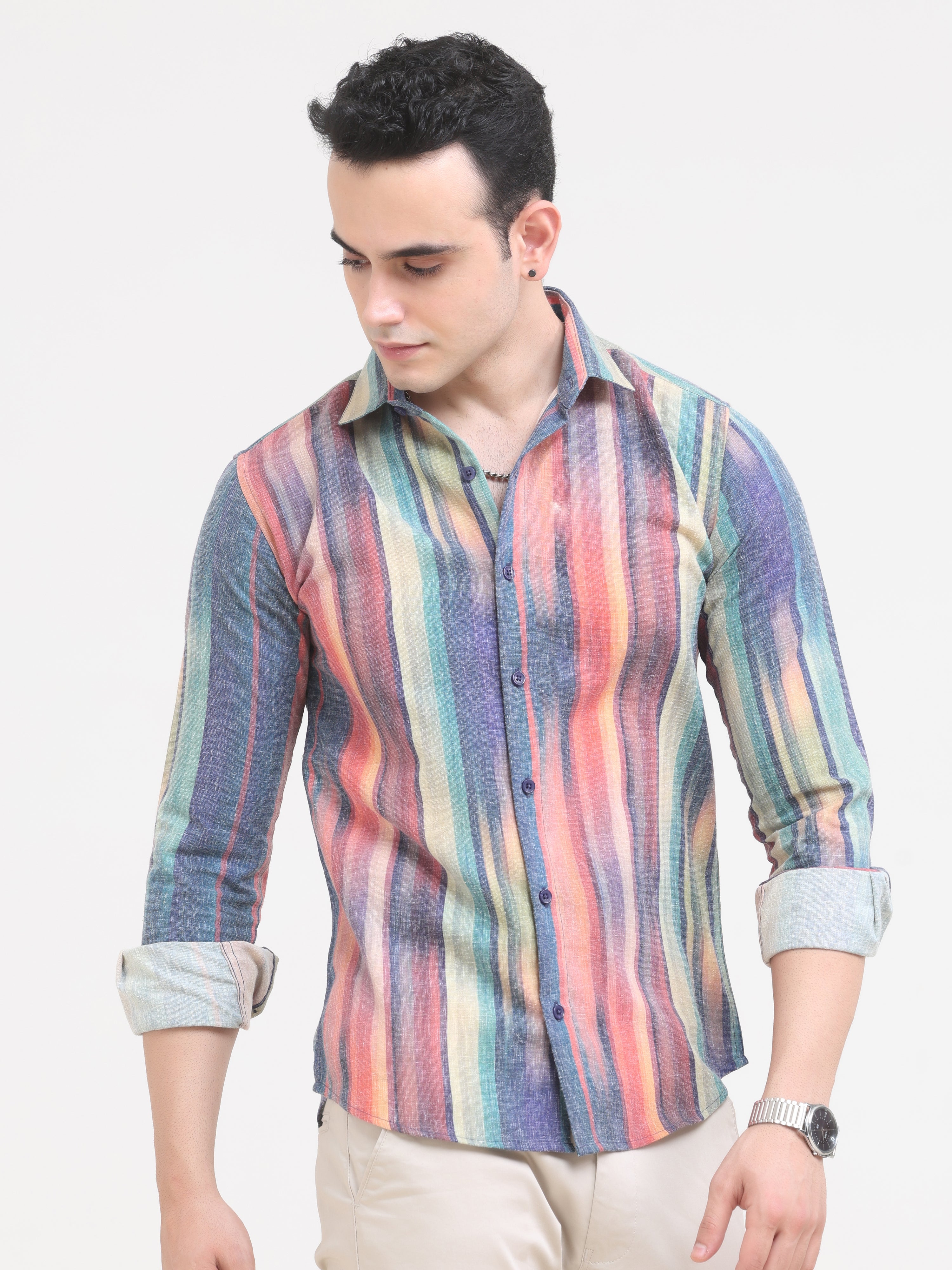 Rainbow Slim Fit Shirt