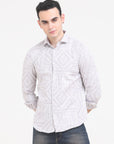 Lavender Tapered Fit Shirt