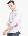 Lavender Tapered Fit Shirt