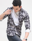 Black Tapered Fit Shirt