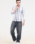 Midnight Blue Slim Fit Shirt