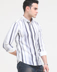 Midnight Blue Slim Fit Shirt