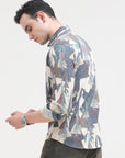 Beige Slim Fit Shirt