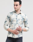 Air Force Green Slim Fit Shirt