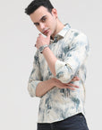 Air Force Green Slim Fit Shirt