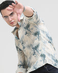 Air Force Green Slim Fit Shirt