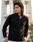 Windbreaker Hoodie – Black