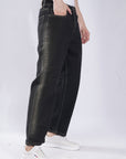 Dark Straight Fit Denim Pants