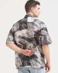 Coal Black Oversized Shirt