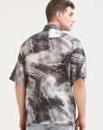 Coal Black Oversized Shirt