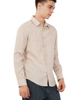 Relaxed Fit Off White Shirt