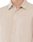 Relaxed Fit Off White Shirt