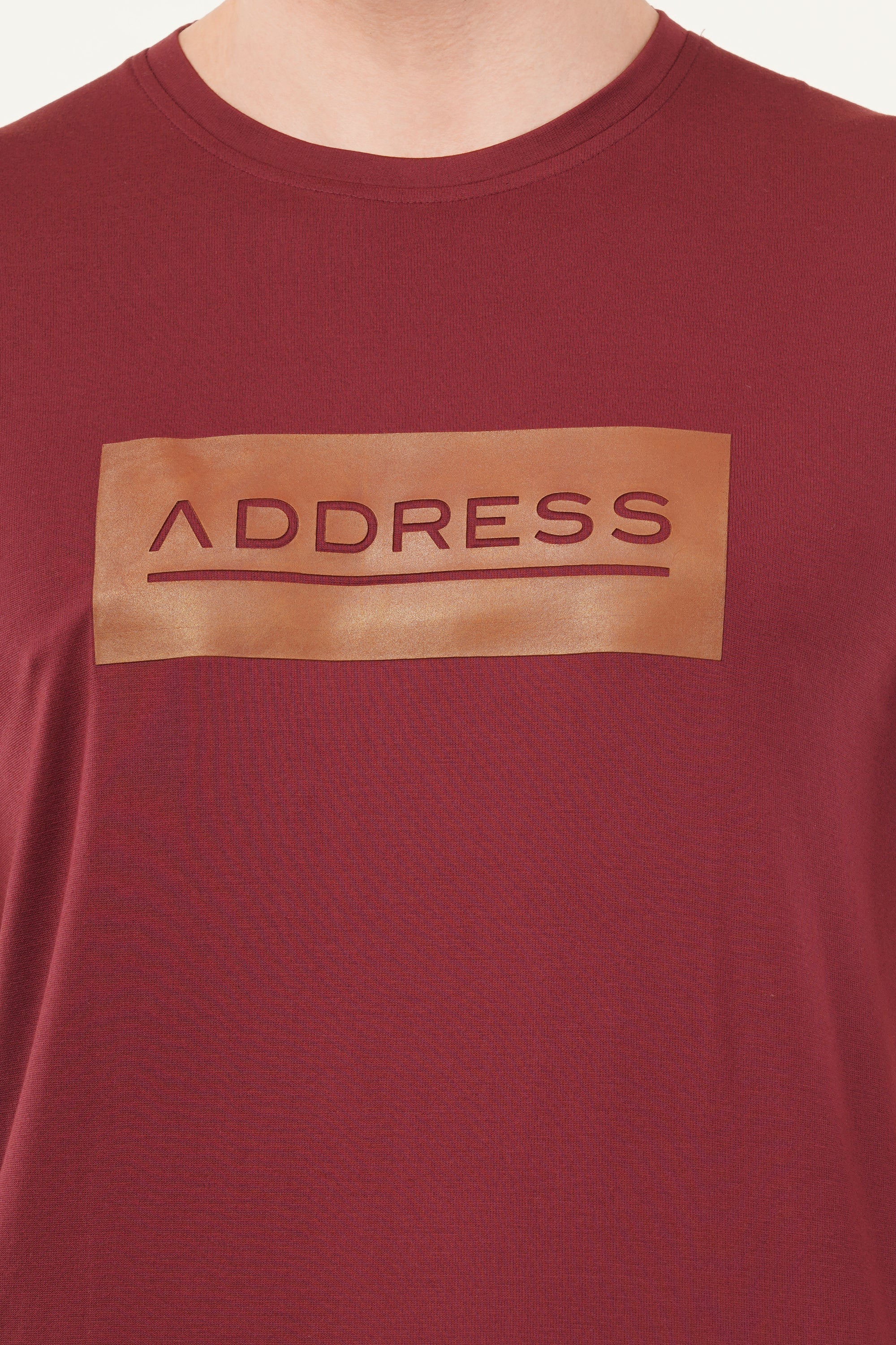 Half Sleeve Regular Fit Maroon T-Shirt