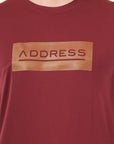 Half Sleeve Regular Fit Maroon T-Shirt