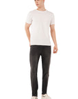 Comfort Fit Dark Grey Denim Pants