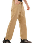 Beige Straight Fit Denim