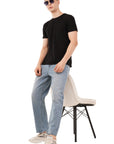 Straight Fit Arctic Blue Denim