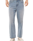 Straight Fit Arctic Blue Denim