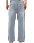 Straight Fit Arctic Blue Denim