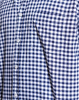 Blue Check Relaxed Fit Full Sleeve Shirt