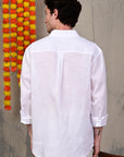Meadow Vine Embroidered Relaxed Fit Shirt