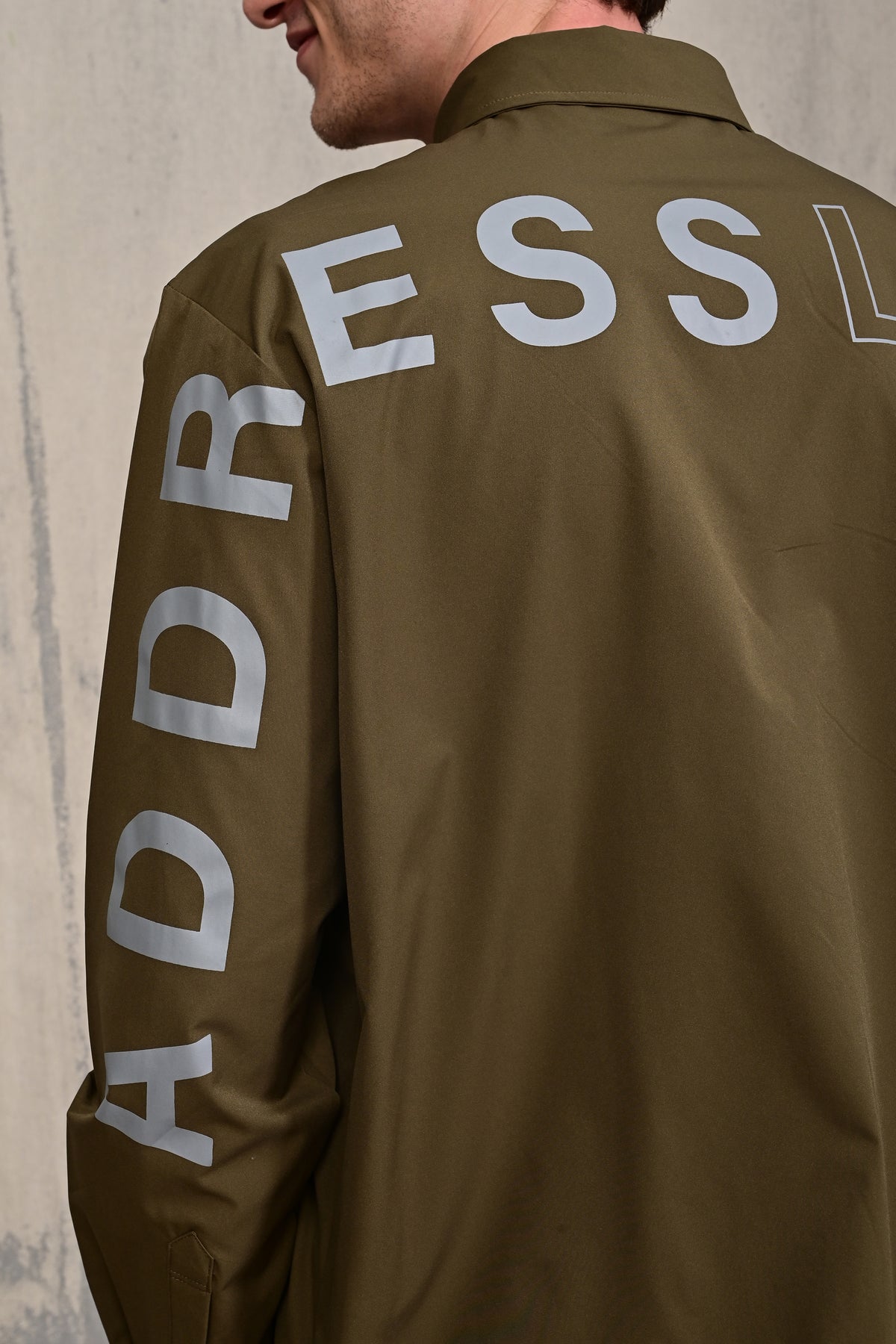Mocha Brown Relaxed Fit Stretch Shirt