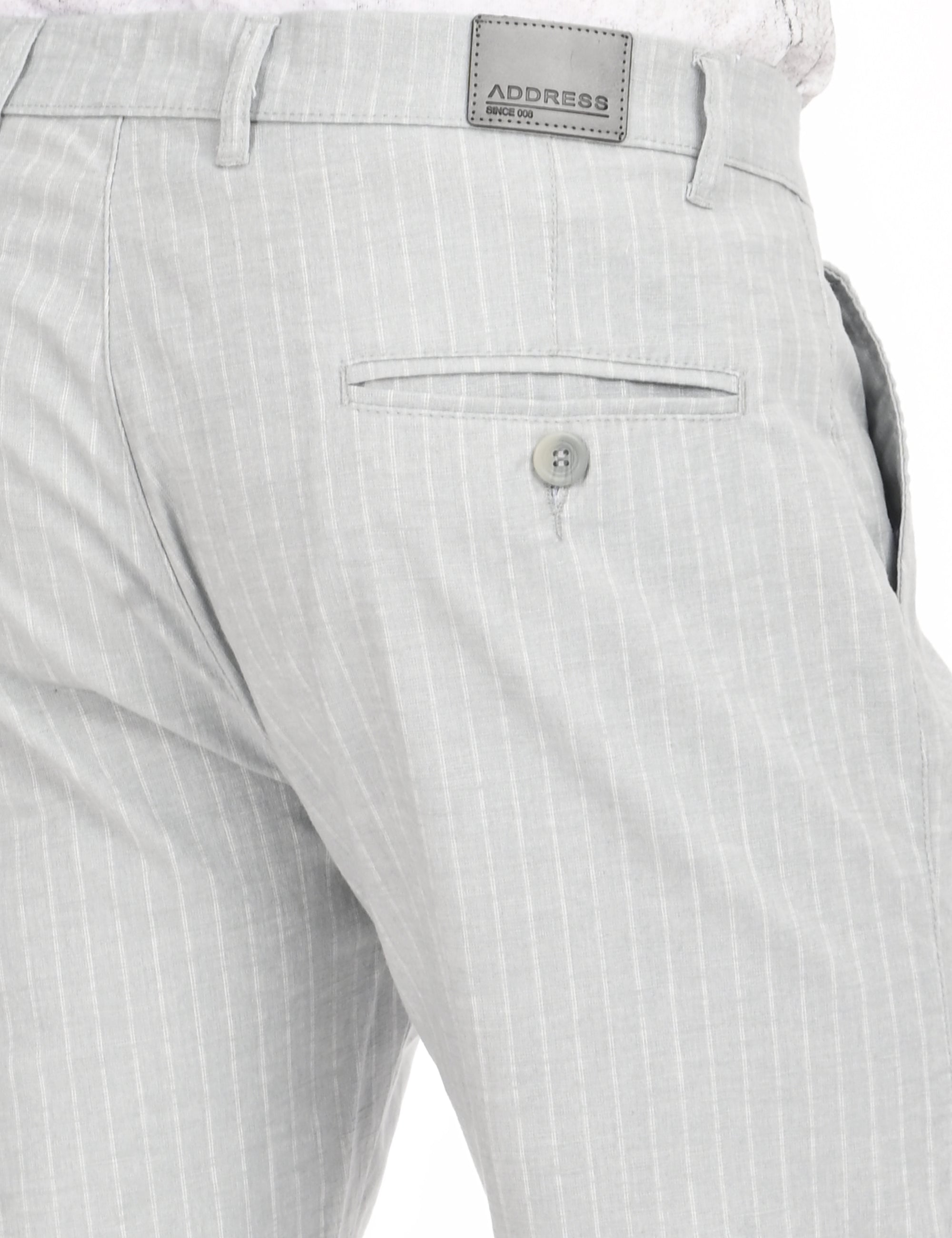 Regular Fit Sky Blue Cotton Shorts