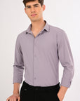Lavender Stretch Slim Fit Shirt
