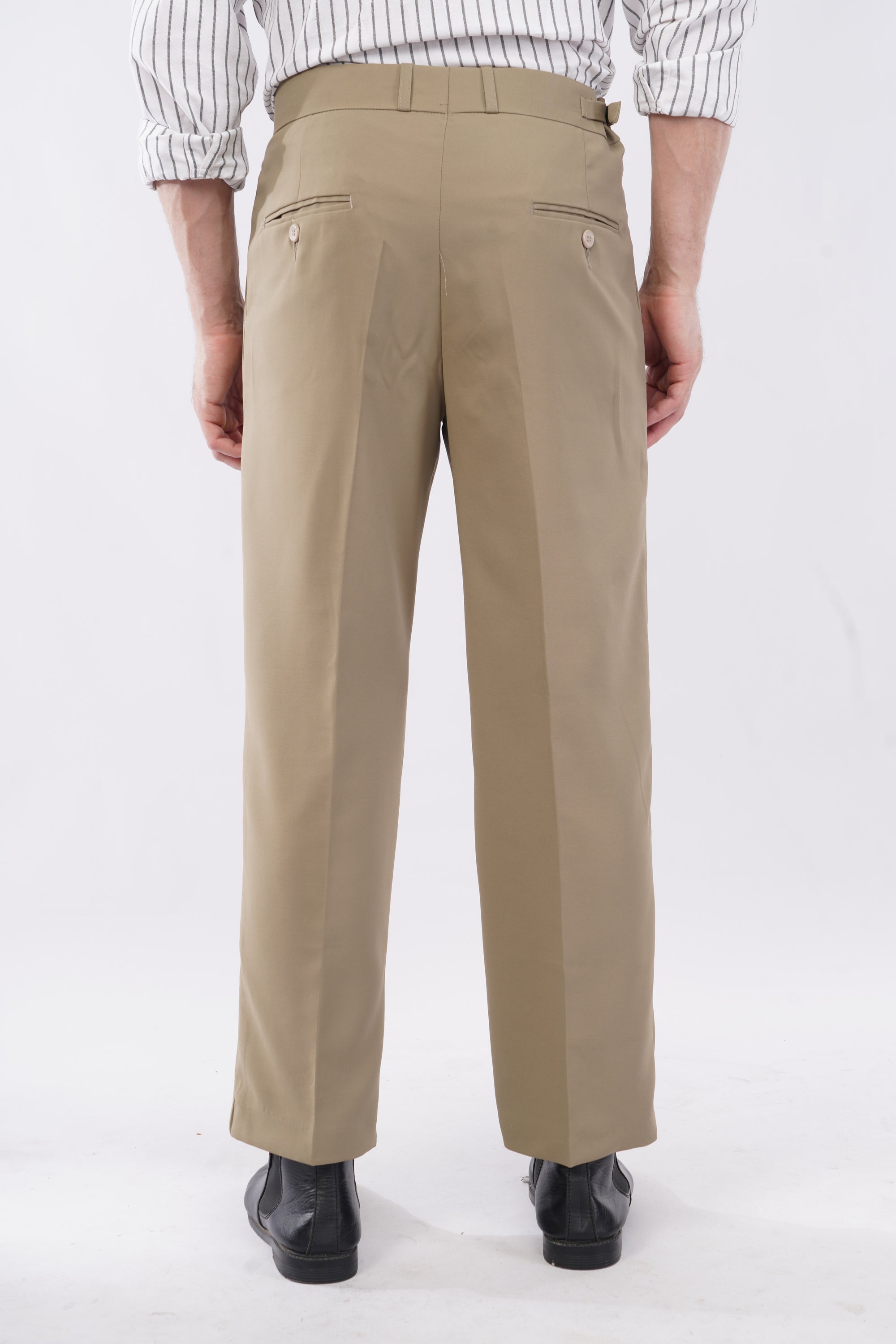 Korean Gurkha Formal Pants – Fawn