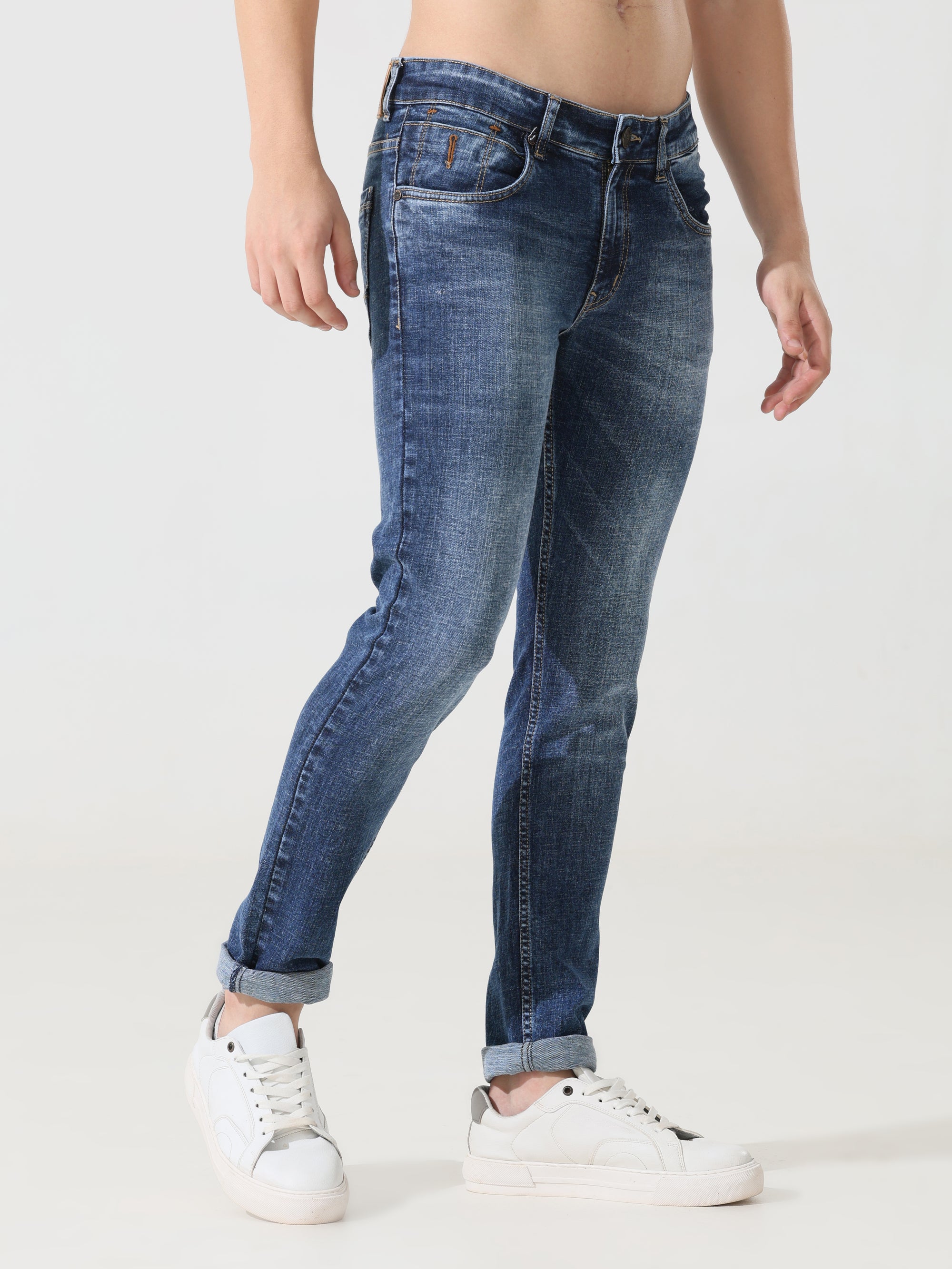 Blue Address denim Slim fit