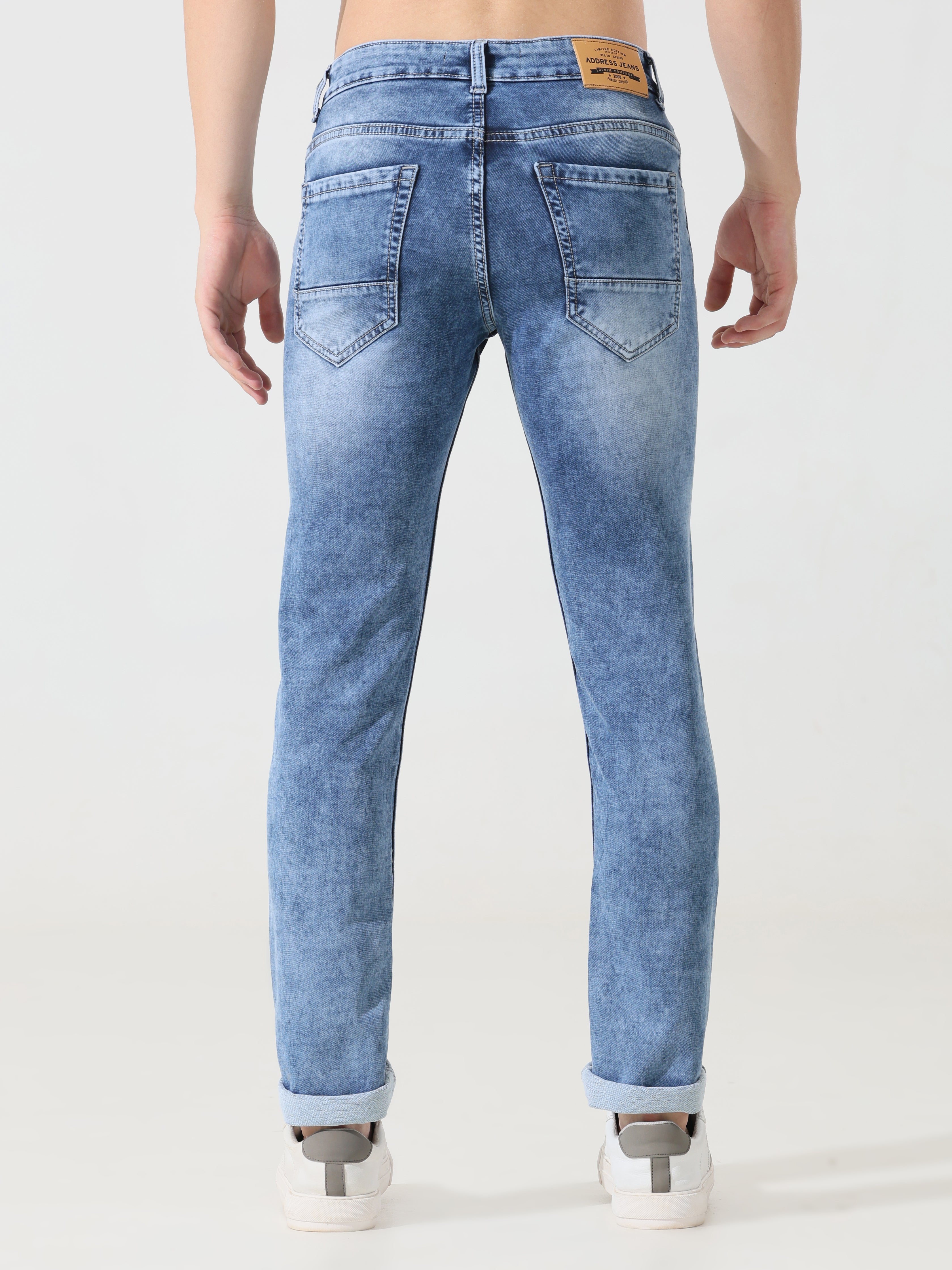 Light blue Address denim Slim fit