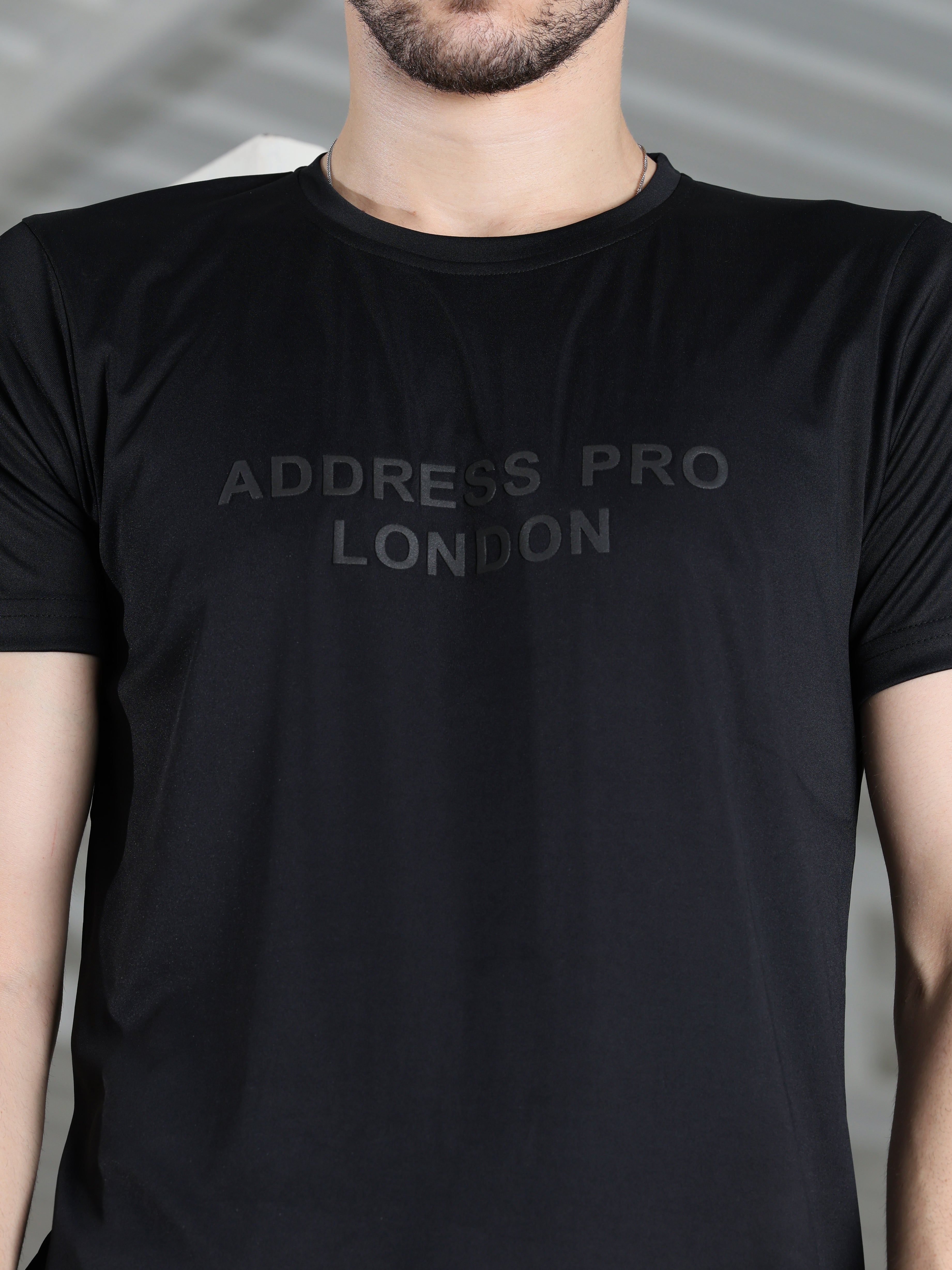 Address pro London Black tee