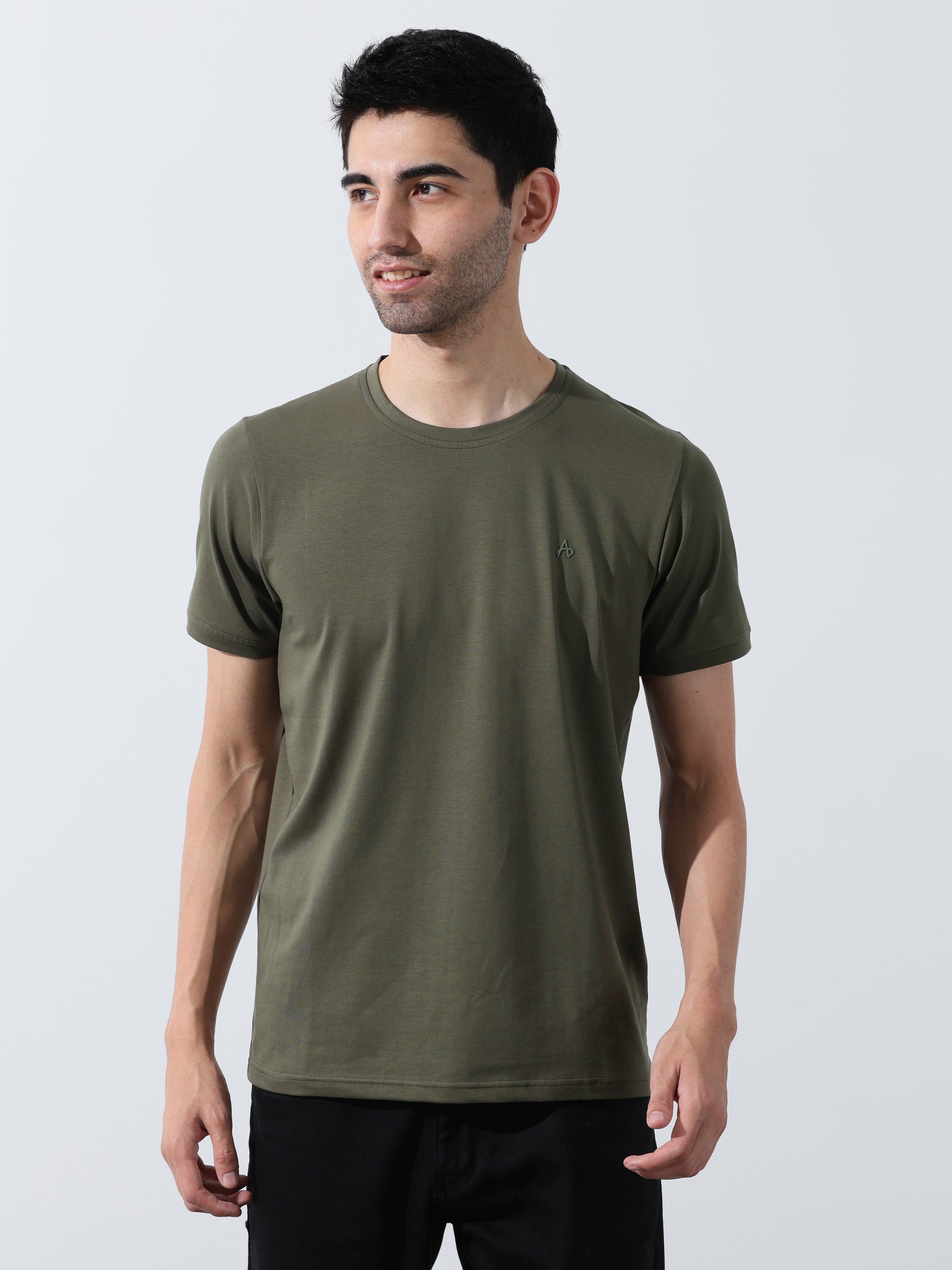 Address Olive tee