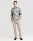 Misty Rose Classic Fit Full Sleeve Shirt