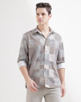 Misty Rose Classic Fit Full Sleeve Shirt