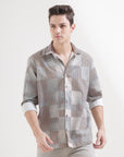 Misty Rose Classic Fit Full Sleeve Shirt
