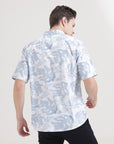 Blue Half Sleeve Classic Fit Shirt: Versatile Style